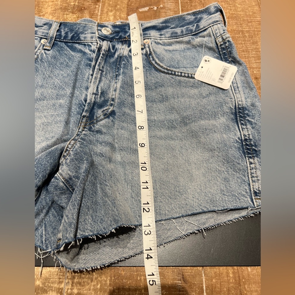 Free People Ivy Mid Rise Jean Short - Picture 13 of 14